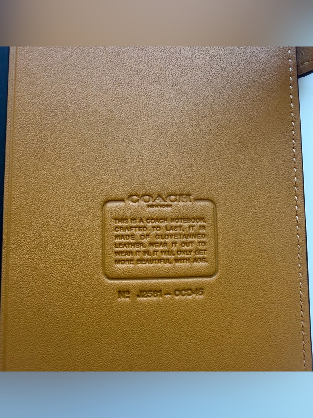 ❌SOLD❌ Coach Notebook - Picture 7 of 7
